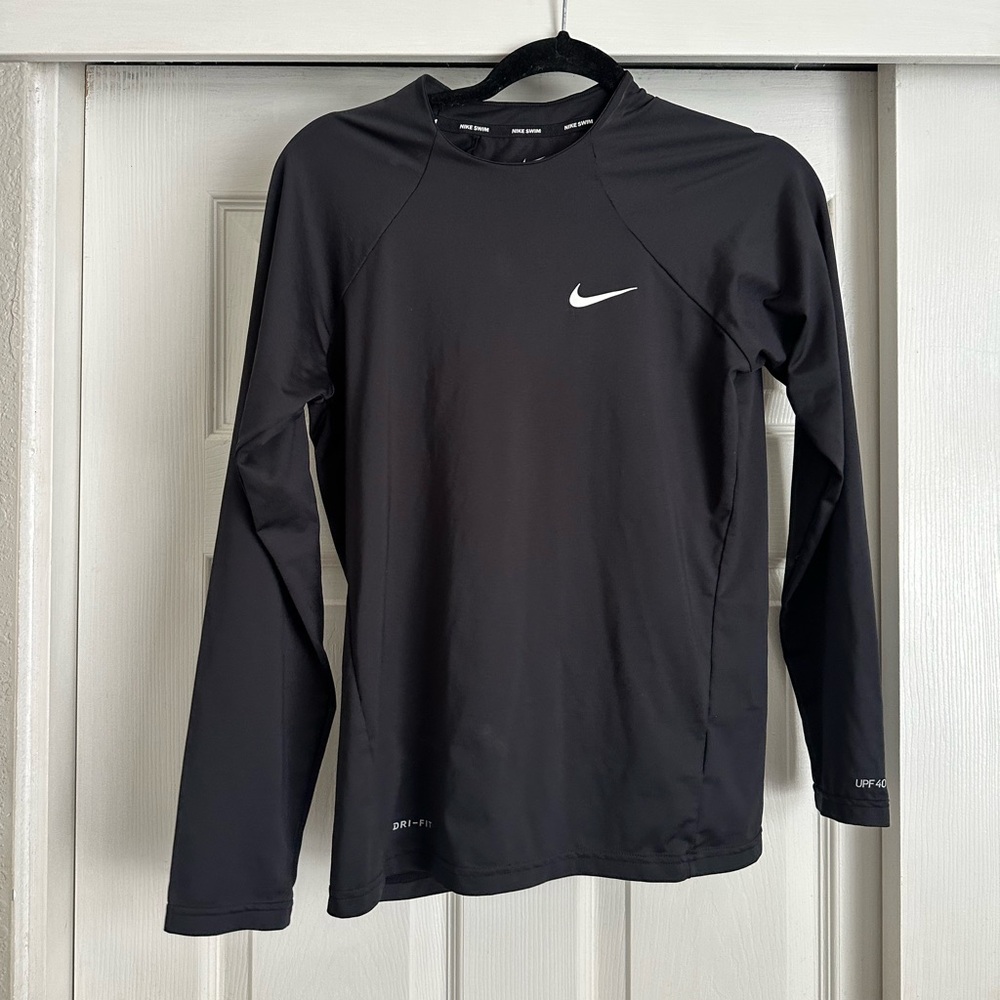 Nike Swim Dri-FIT Black Shirt